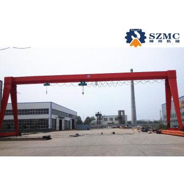 Single Girder Gantry Crane with Double Hoist Hot Sale in South America